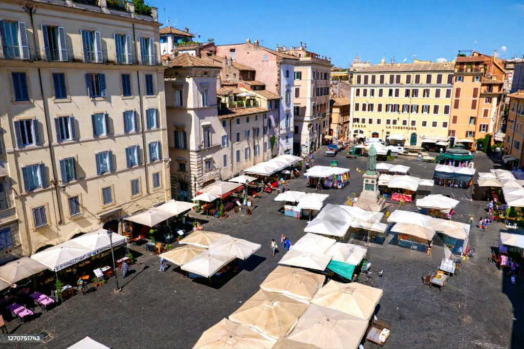 Where is Campo de’ Fiori Rome 